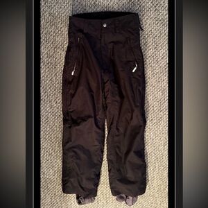 Roffe Women’s Black Waterproof Breathable Ski Snow Pants Size Small